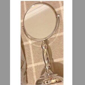 Elegant Silver Vanity Mirror